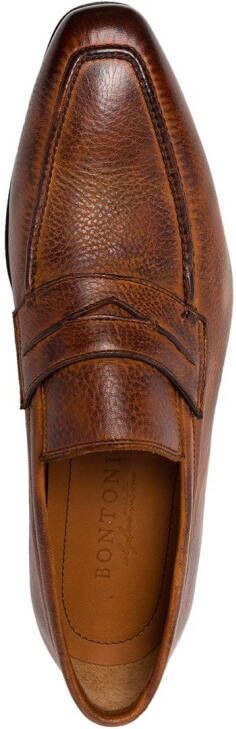 Bontoni Principe leren loafers Bruin