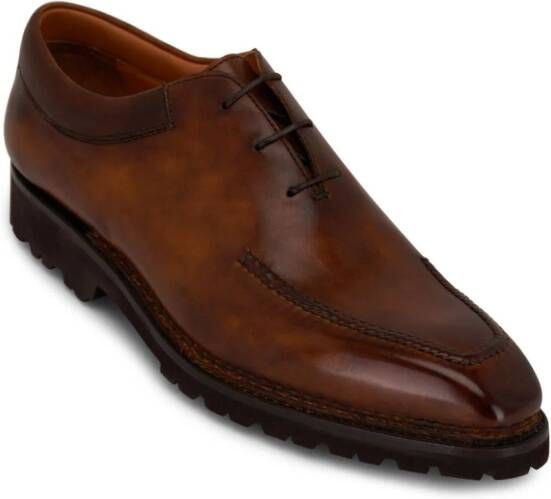 Bontoni Leren Oxford schoenen Bruin