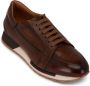 Bontoni Vento leren sneakers Bruin - Thumbnail 2