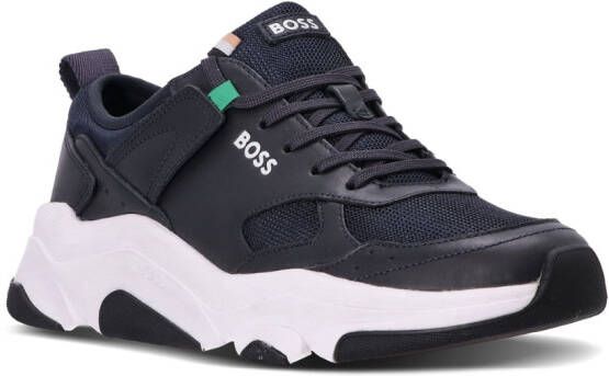 BOSS Asher Runner sneakers Zwart