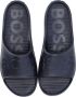 BOSS Slippers met logo-reliëf Blauw - Thumbnail 4
