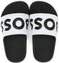 BOSS Kidswear Slippers met colourblocking Wit - Thumbnail 3