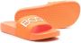 BOSS Kidswear Slippers met logo-reliëf Oranje - Thumbnail 2