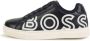 BOSS Kidswear Leren sneakers Zwart - Thumbnail 2