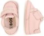 BOSS Kidswear Leren slippers Roze - Thumbnail 4