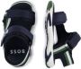 BOSS Kidswear Sandalen met logoprint Blauw - Thumbnail 4