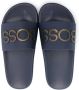 BOSS Kidswear Slippers met logoprint Blauw - Thumbnail 3