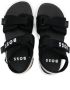 BOSS Kidswear Sandalen met klittenband Zwart - Thumbnail 3