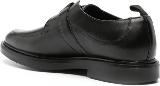 BOSS Larry leren Oxford schoenen Zwart