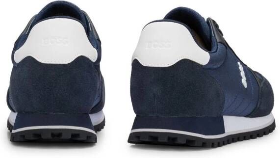 BOSS Sneakers met vlakken Blauw