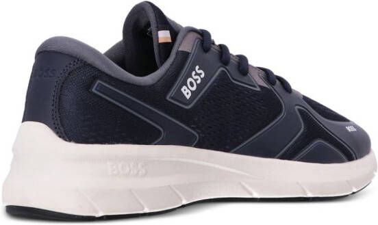 BOSS Sneakers met logoprint Blauw