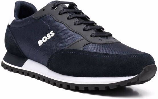 BOSS Parkour-L Runn low-top sneakers Blauw
