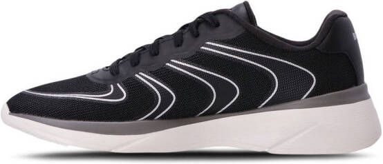 BOSS Sneakers met reflecterend detail Zwart