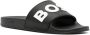 BOSS Slippers met logo-reliëf Zwart - Thumbnail 2