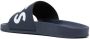 BOSS Slippers met logoprint Blauw - Thumbnail 3