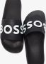 BOSS Slippers met logoprint Zwart - Thumbnail 2