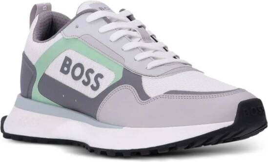 BOSS Sneakers met logoprint Grijs