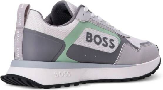 BOSS Sneakers met logoprint Grijs