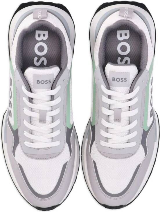 BOSS Sneakers met logoprint Grijs