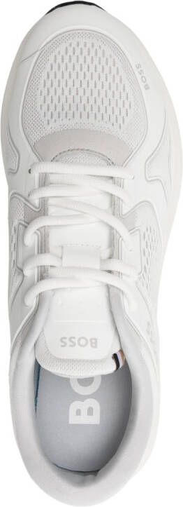 BOSS Sneakers met logoprint Wit