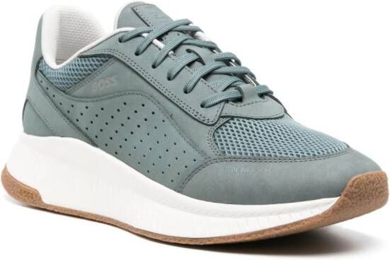 BOSS Ttnm Evo Runn sneakers Groen