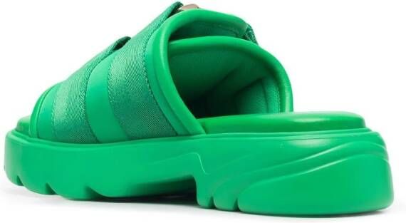 Bottega Veneta Flash sandalen met bandjes Groen