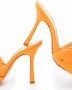 Bottega Veneta Lido maxi sandalen Oranje - Thumbnail 3