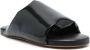 Bottega Veneta padded leather flat sandals Zwart - Thumbnail 2