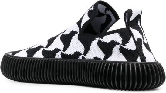 Bottega Veneta Sneakers met geometrisch patroon Zwart