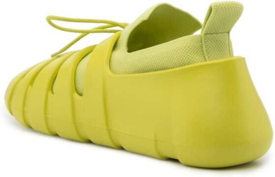 Bottega Veneta Trail sneakers met chunky zool Groen