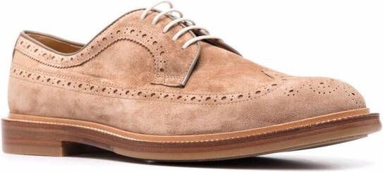 Brunello Cucinelli Brogues met veters Beige