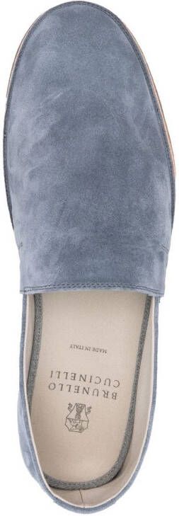 Brunello Cucinelli Espadrilles met ronde neus Blauw