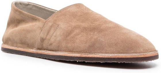 Brunello Cucinelli Espadrilles met logostreep Beige