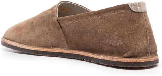 Brunello Cucinelli Espadrilles met logostreep Beige