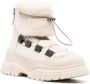 Brunello Cucinelli Fleece enkellaarzen Beige - Thumbnail 2