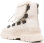Brunello Cucinelli Fleece enkellaarzen Beige - Thumbnail 3