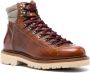 Brunello Cucinelli Gewatteerde enkellaarzen Bruin - Thumbnail 2