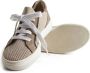 Brunello Cucinelli Kids Gebreide sneakers met monili detail Beige - Thumbnail 4