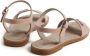 Brunello Cucinelli Kids Leren sandalen met monili detail Roze - Thumbnail 3
