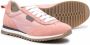 Brunello Cucinelli Kids Sneakers met suède vlakken Roze - Thumbnail 2