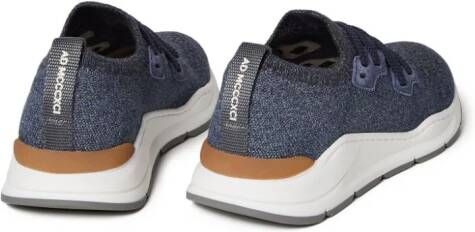 Brunello Cucinelli Kids Sneakers van stof Blauw