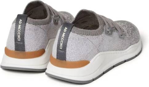 Brunello Cucinelli Kids Sneakers van stof Grijs