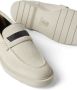 Brunello Cucinelli Leren loafers Wit - Thumbnail 4