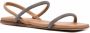 Brunello Cucinelli Leren slingback sandalen Beige - Thumbnail 2