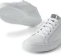 Brunello Cucinelli Leren sneakers met monili detail Wit - Thumbnail 4