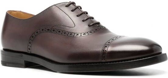 Brunello Cucinelli Leren veterschoenen Bruin