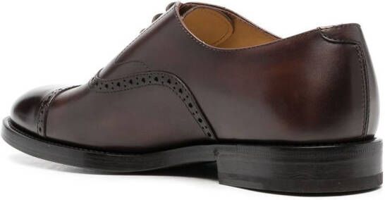 Brunello Cucinelli Leren veterschoenen Bruin