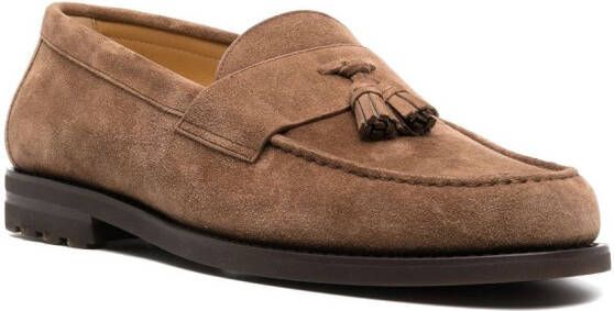 Brunello Cucinelli Loafers met kwastjes Bruin