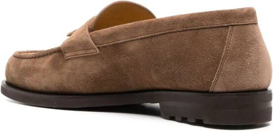 Brunello Cucinelli Loafers met kwastjes Bruin