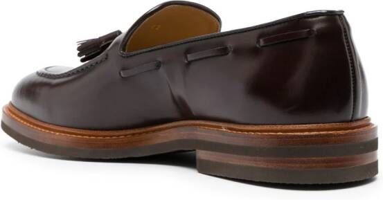 Brunello Cucinelli Loafers met kwastjes Bruin